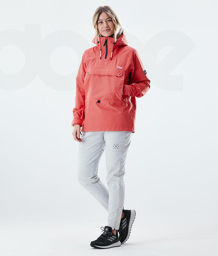 Dope Hiker W Outdoor-jacken Damen Rot | CH1336DN