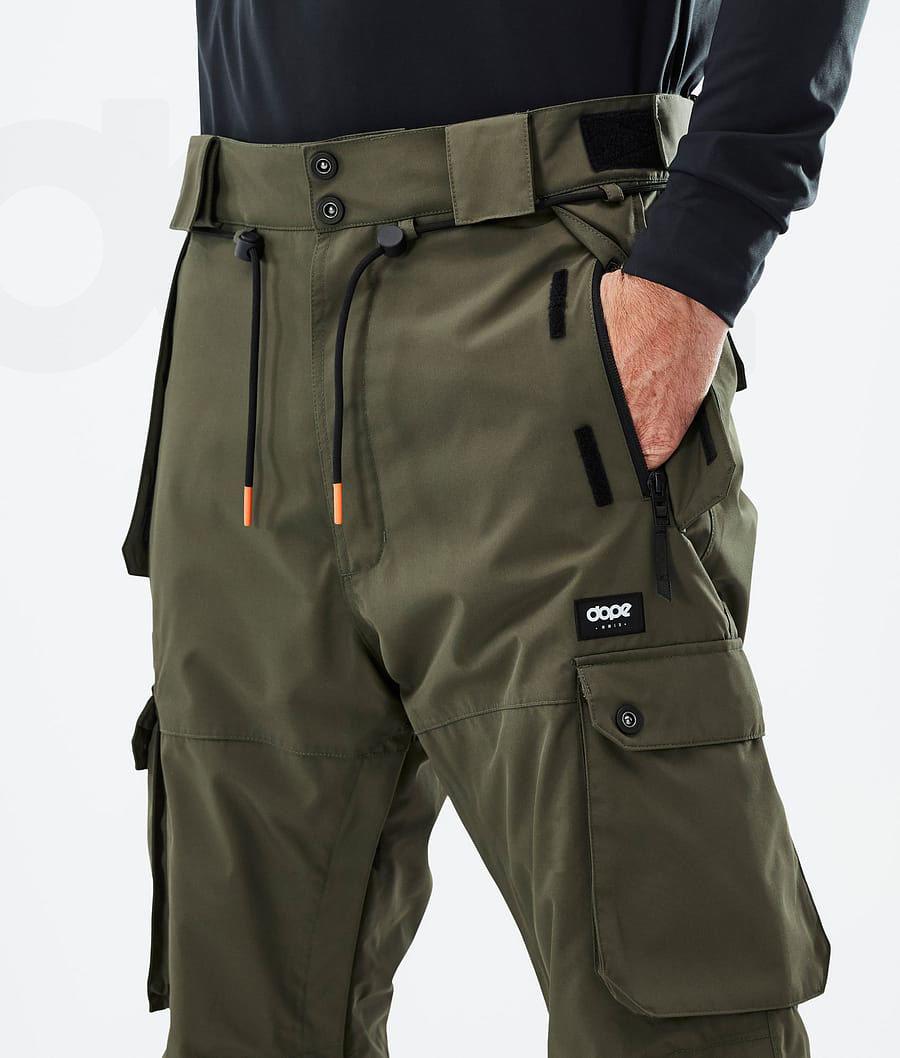 Dope Iconic 2020 Snowboardhosen Herren Olivgrün Grün | CH2489LH