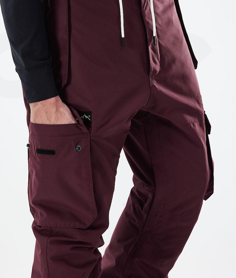 Dope Iconic 2021 Ski Hosen Herren Bordeaux | CH2419AP