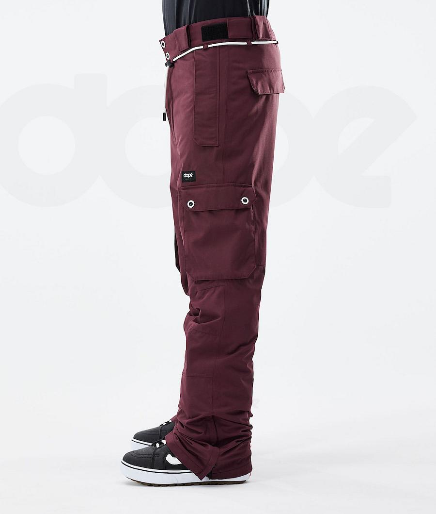 Dope Iconic 2021 Snowboardhosen Herren Bordeaux | CH2482MA