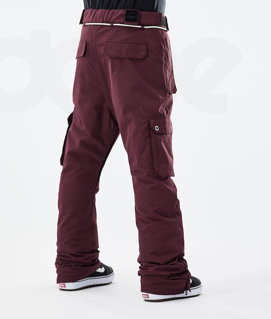 Dope Iconic 2021 Snowboardhosen Herren Bordeaux | CH2482MA