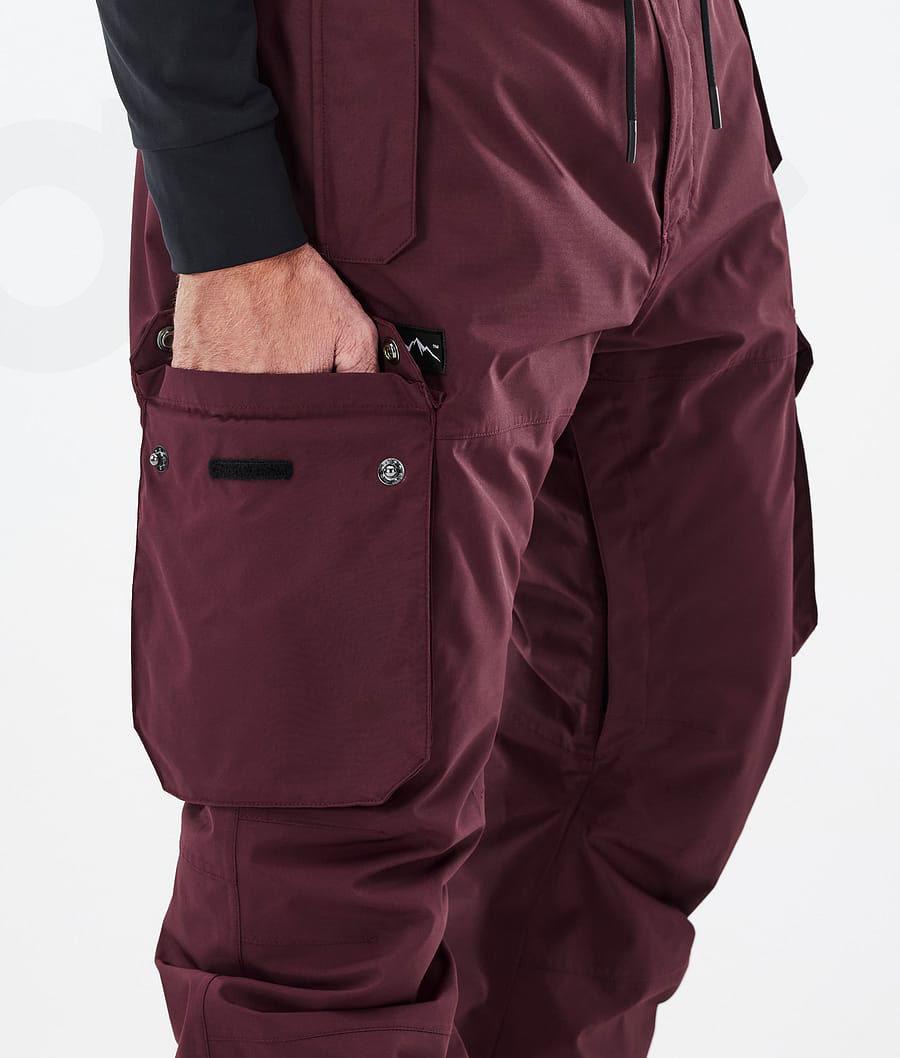 Dope Iconic Don Ski Hosen Herren Bordeaux | CH2415GL