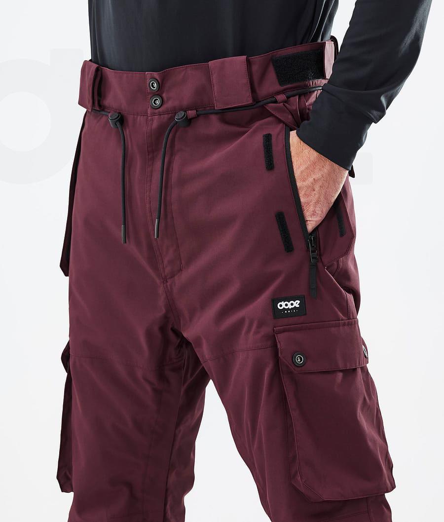 Dope Iconic Don Ski Hosen Herren Bordeaux | CH2415GL