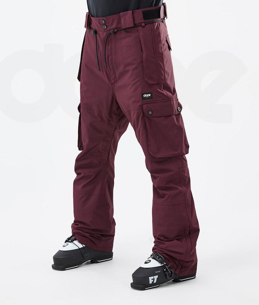 Dope Iconic Don Ski Hosen Herren Bordeaux | CH2415GL