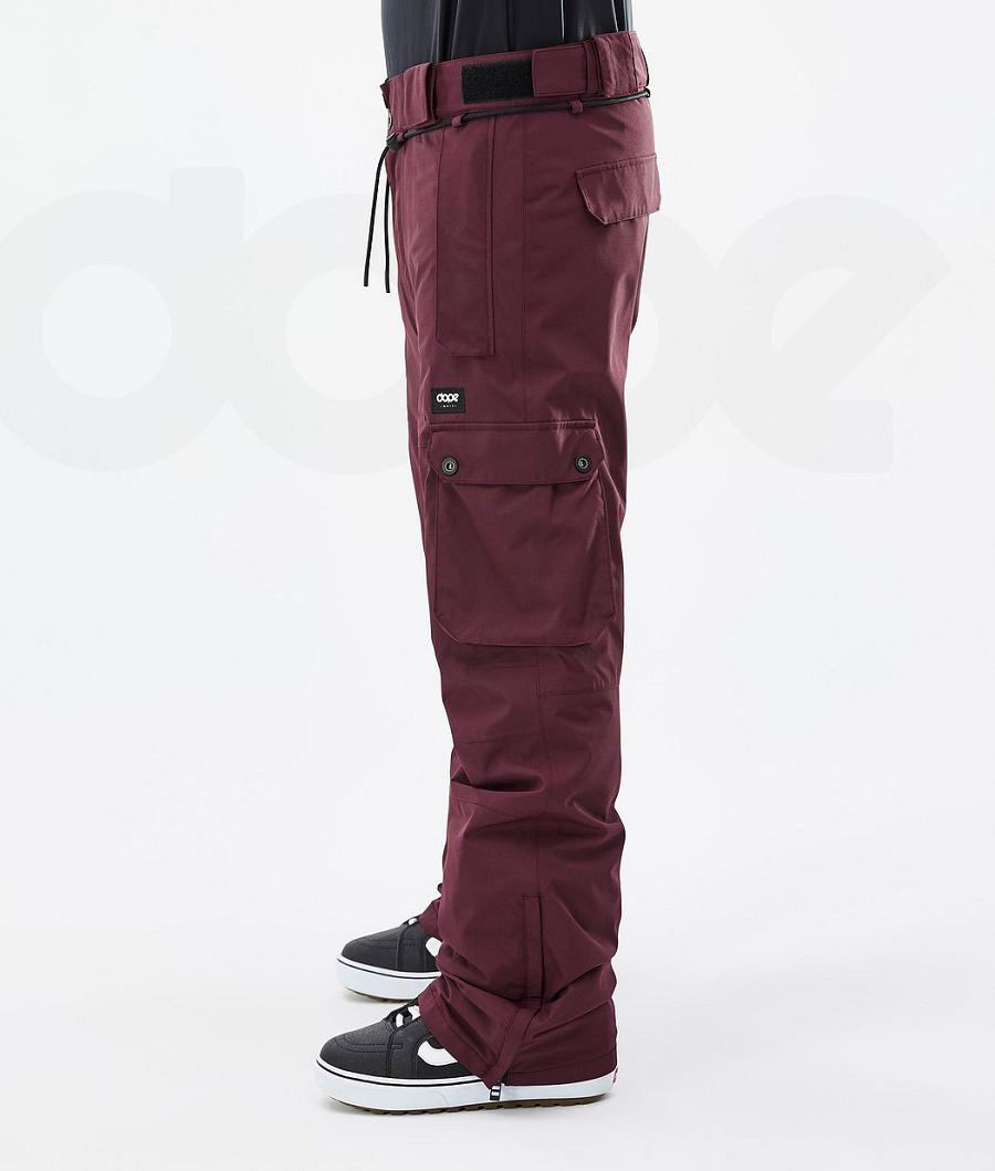 Dope Iconic Don Snowboardhosen Herren Bordeaux | CH2478RW