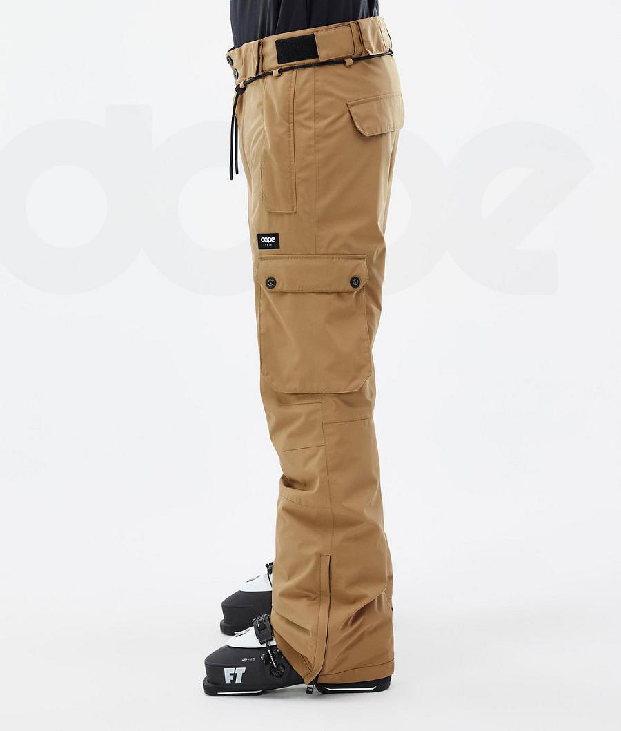 Dope Iconic Ski Hosen Herren Gold | CH2438KI