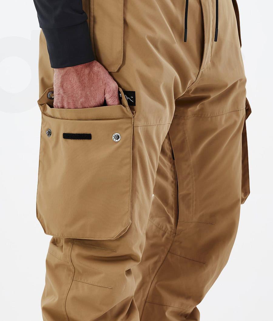 Dope Iconic Ski Hosen Herren Gold | CH2438KI