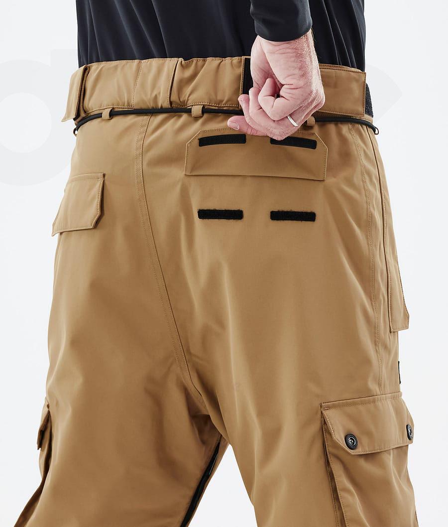 Dope Iconic Ski Hosen Herren Gold | CH2438KI