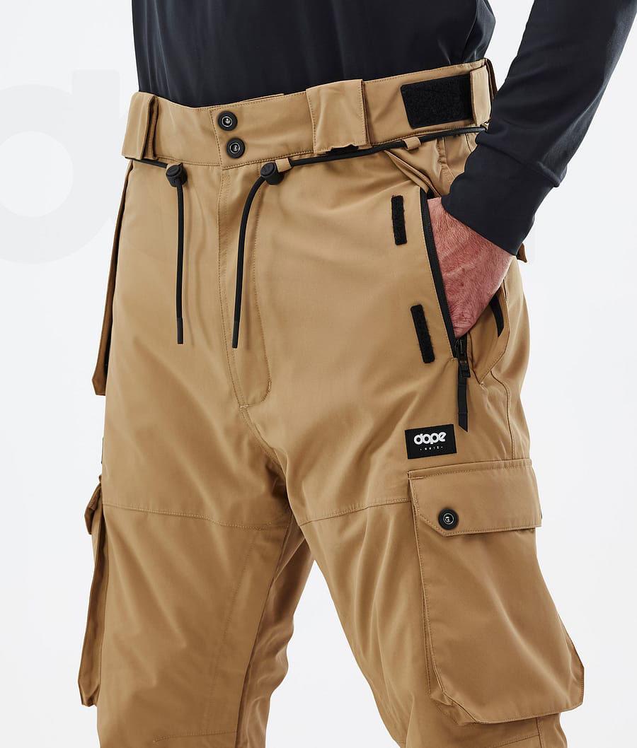 Dope Iconic Ski Hosen Herren Gold | CH2438KI