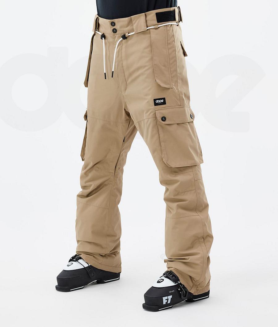 Dope Iconic Ski Hosen Herren Khaki | CH2427EX