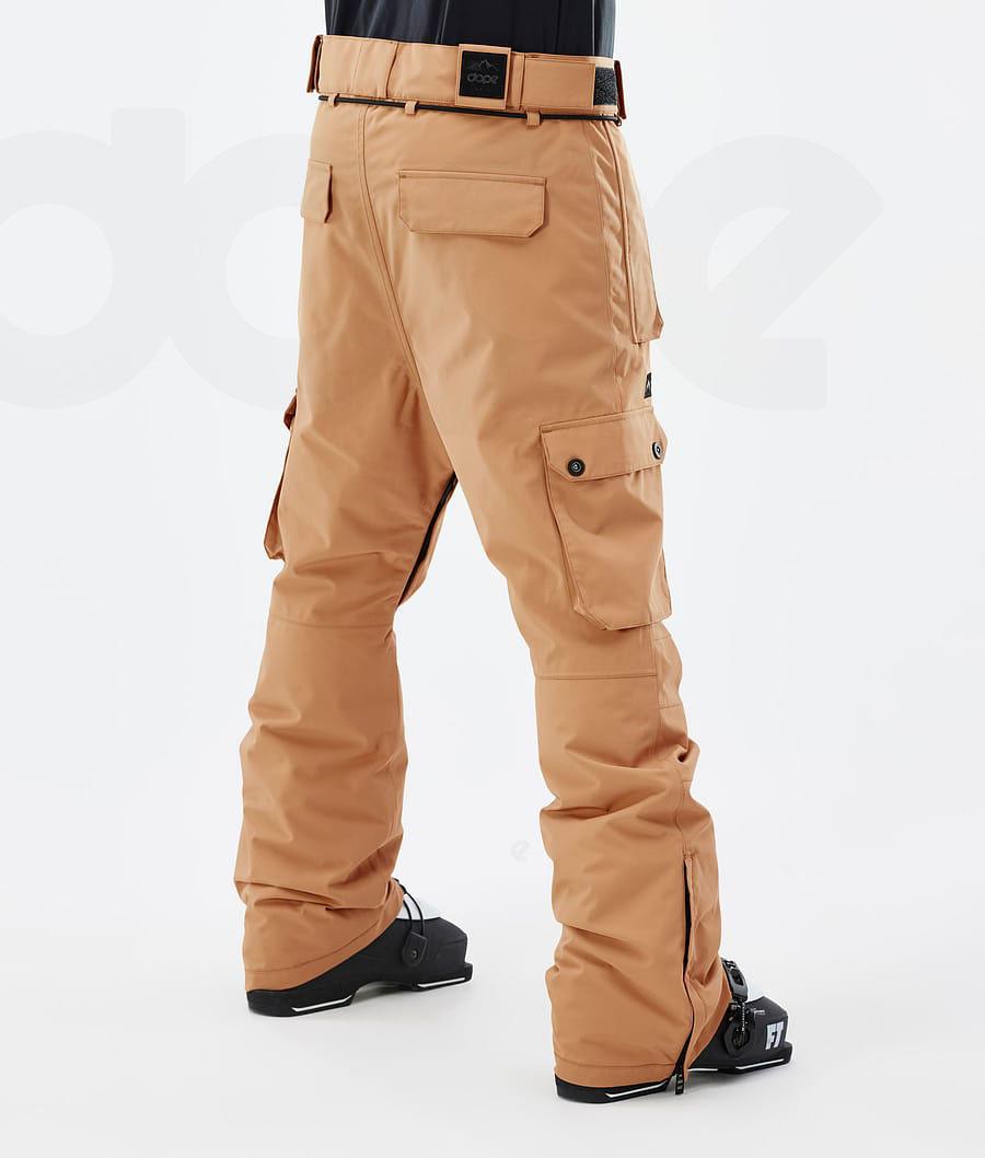 Dope Iconic Ski Hosen Herren Khaki Gelb | CH2435XF