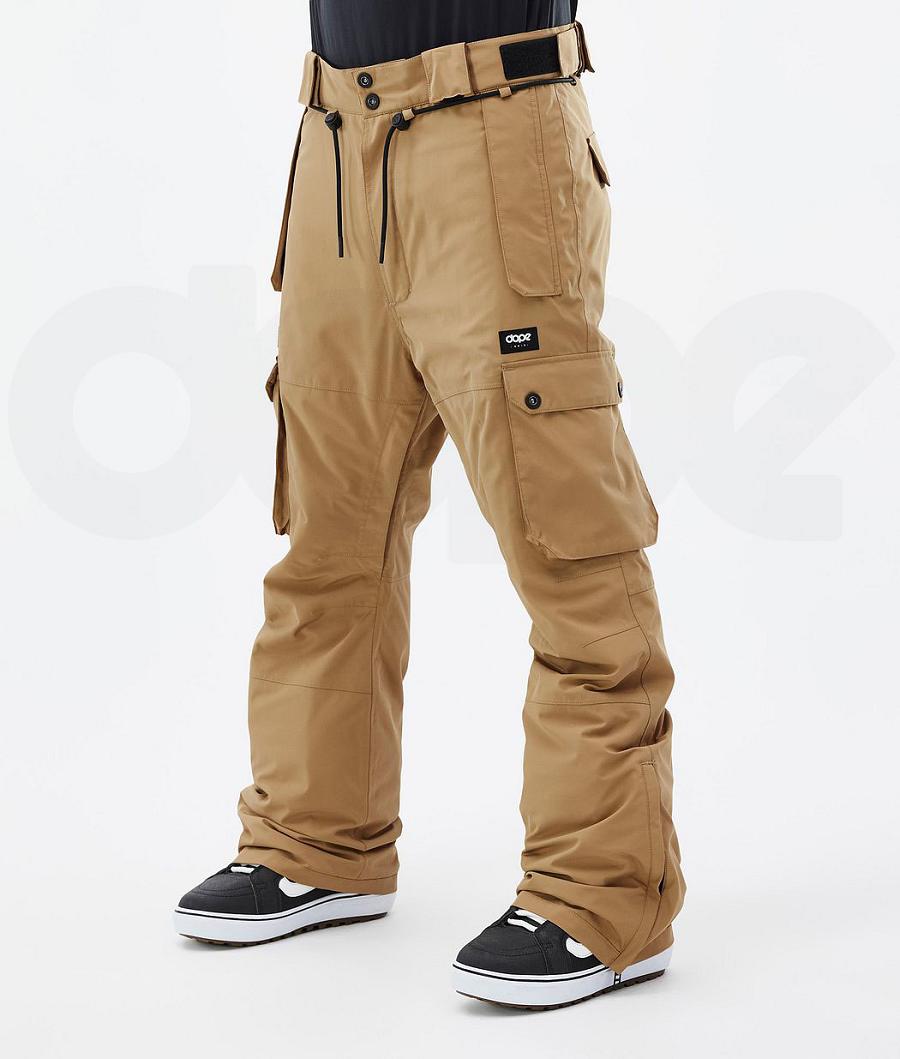 Dope Iconic Snowboardhosen Herren Gold | CH2501UT