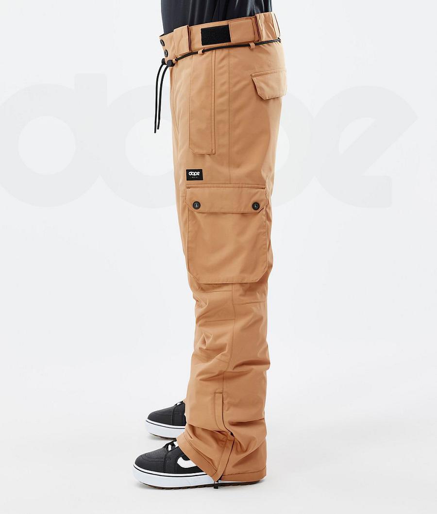 Dope Iconic Snowboardhosen Herren Khaki Gelb | CH2500IS