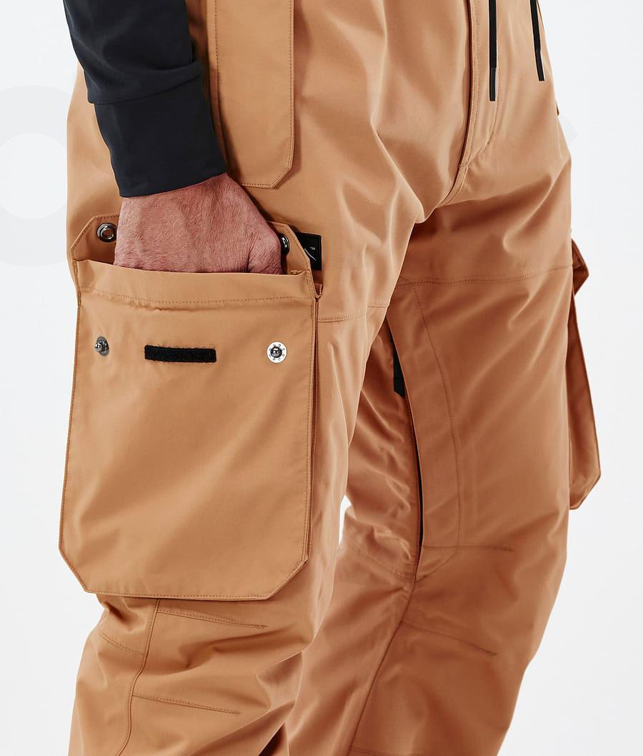 Dope Iconic Snowboardhosen Herren Khaki Gelb | CH2500IS