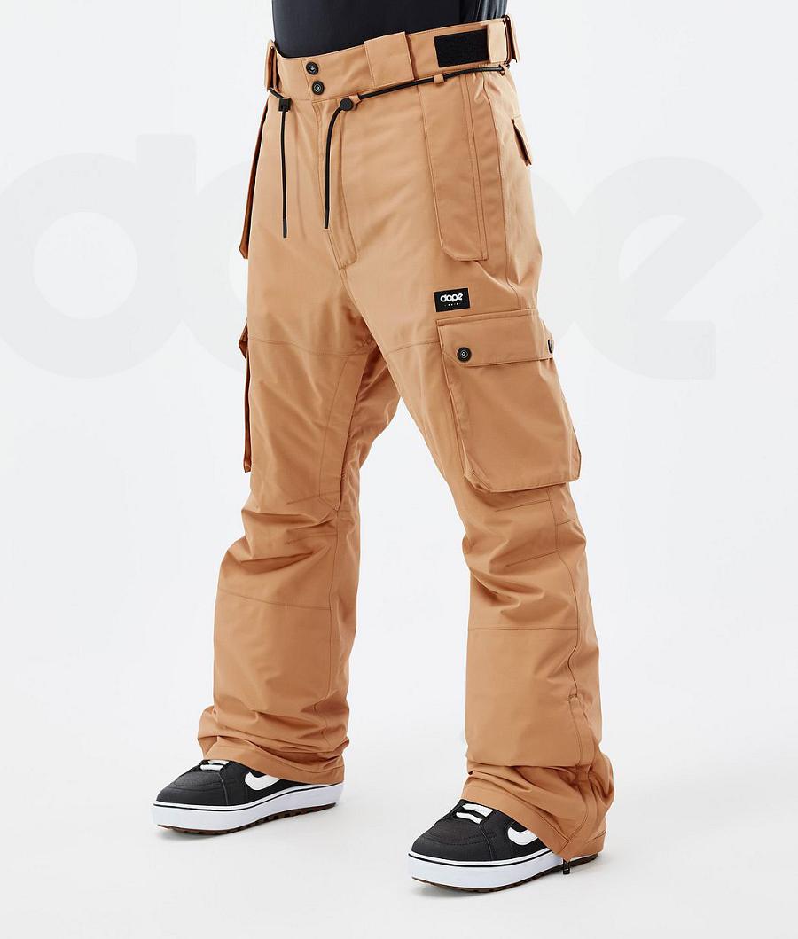 Dope Iconic Snowboardhosen Herren Khaki Gelb | CH2500IS