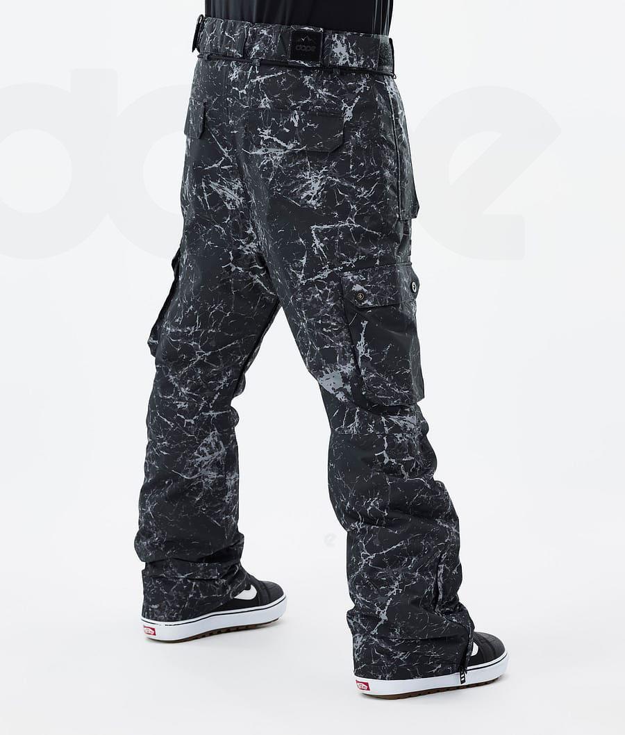 Dope Iconic Snowboardhosen Herren Weiß Schwarz | CH2495DN