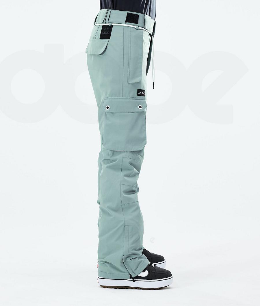 Dope Iconic W 2021 Snowboardhosen Damen Grün | CH1789BC