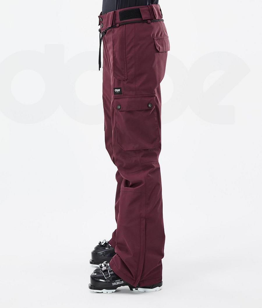 Dope Iconic W Don Ski Hosen Damen Bordeaux | CH1721IS