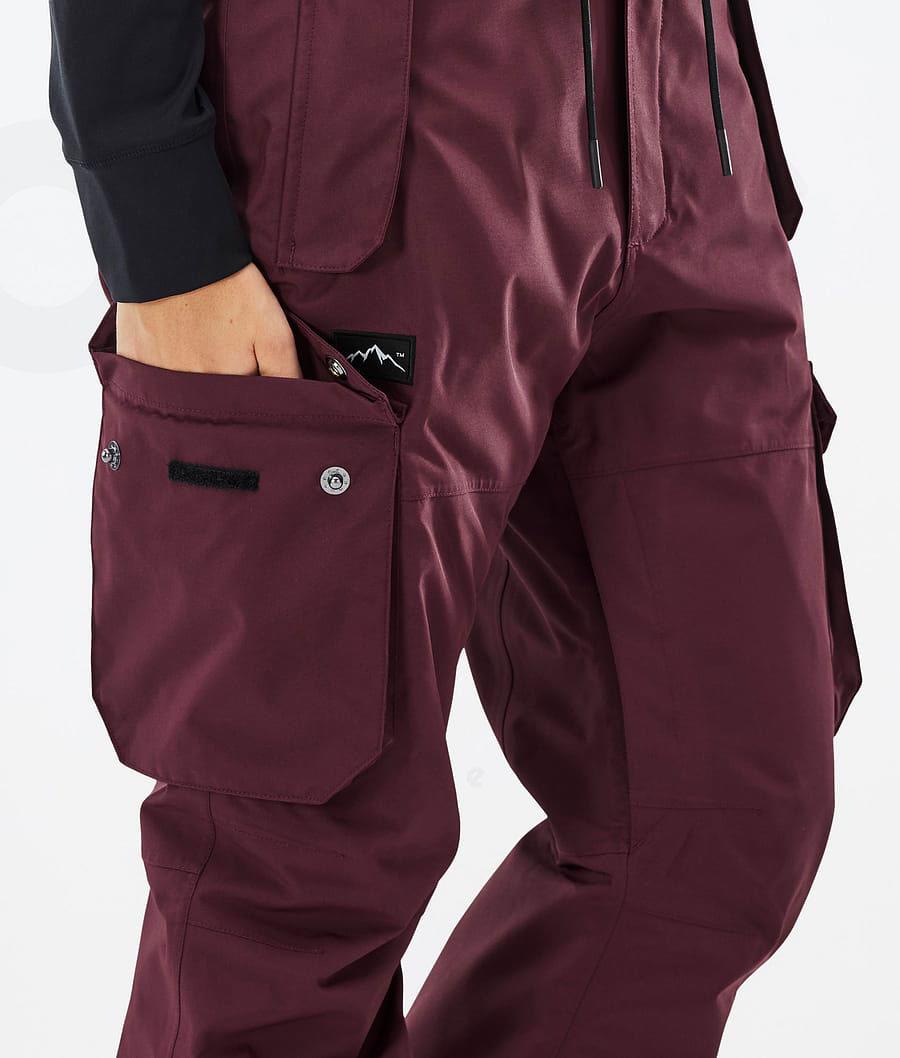 Dope Iconic W Don Ski Hosen Damen Bordeaux | CH1721IS