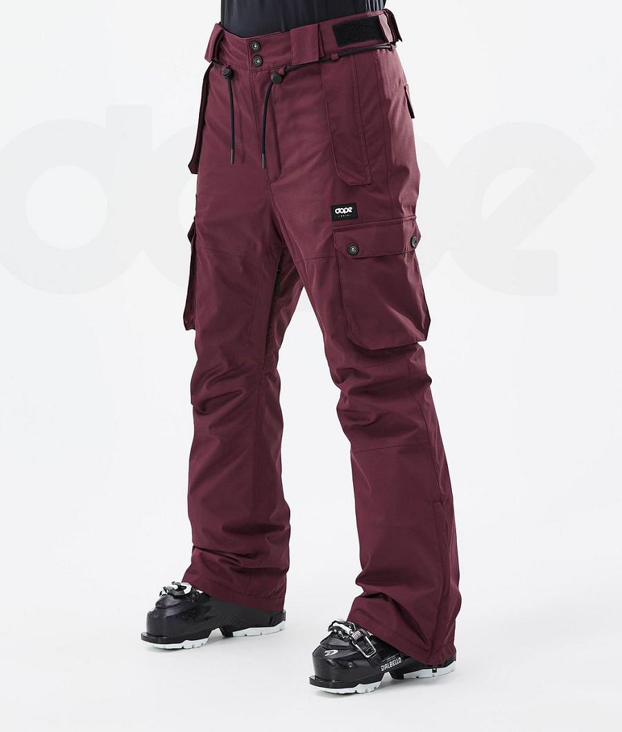 Dope Iconic W Don Ski Hosen Damen Bordeaux | CH1721IS