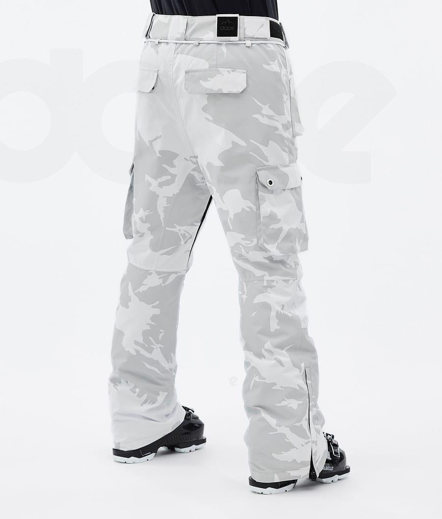 Dope Iconic W Ski Hosen Damen Grau Camouflage | CH1733ZG