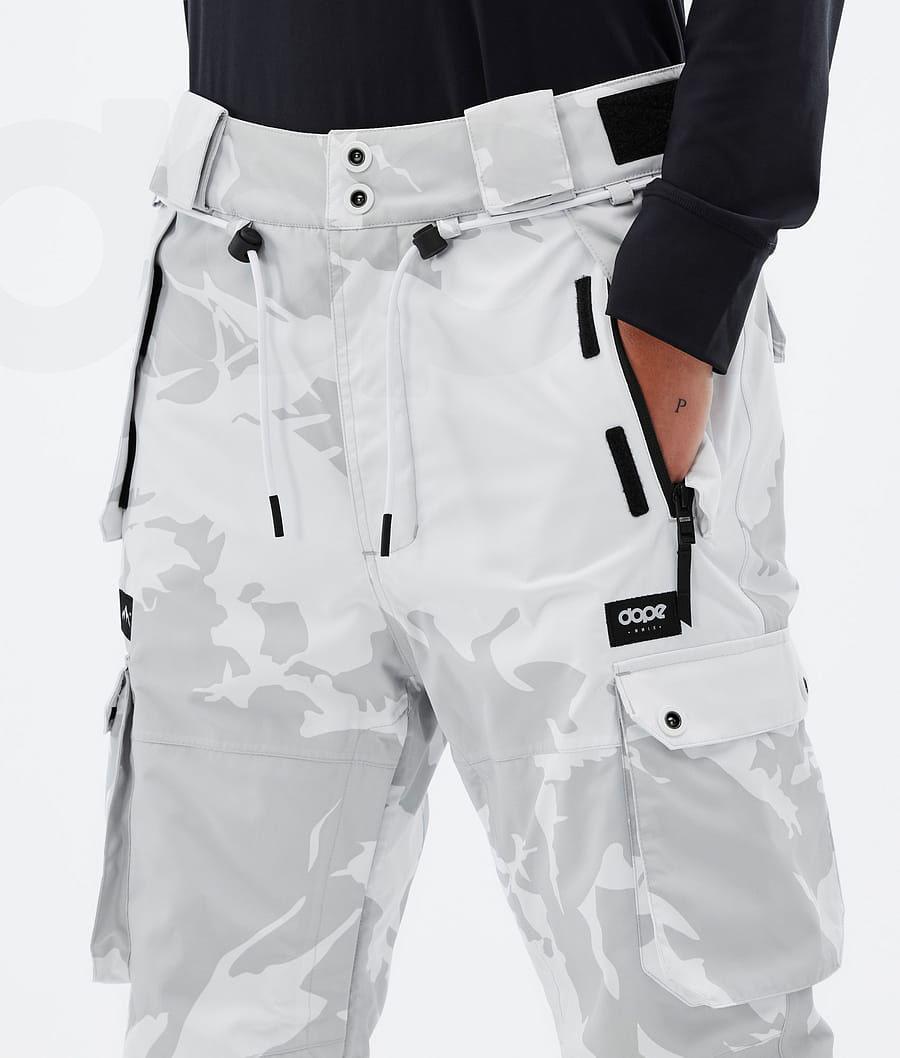 Dope Iconic W Ski Hosen Damen Grau Camouflage | CH1733ZG