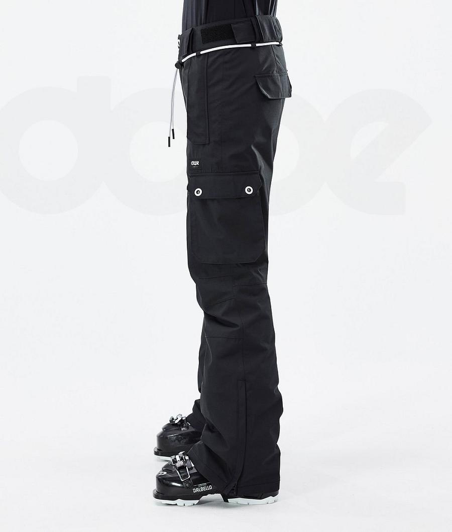 Dope Iconic W Ski Hosen Damen Schwarz | CH1731KI