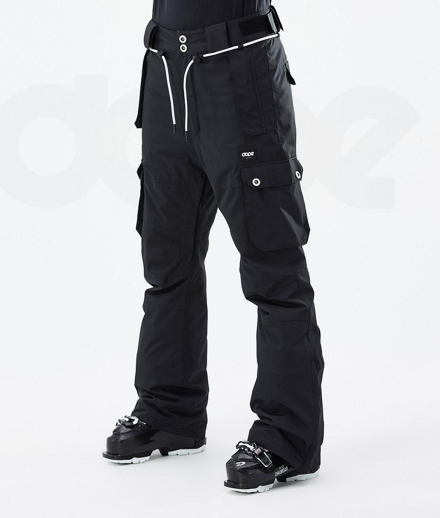 Dope Iconic W Ski Hosen Damen Schwarz | CH1731KI