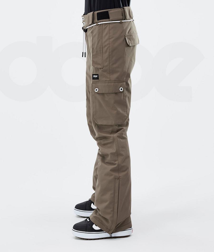 Dope Iconic W Snowboardhosen Damen Kaffee | CH1798UT