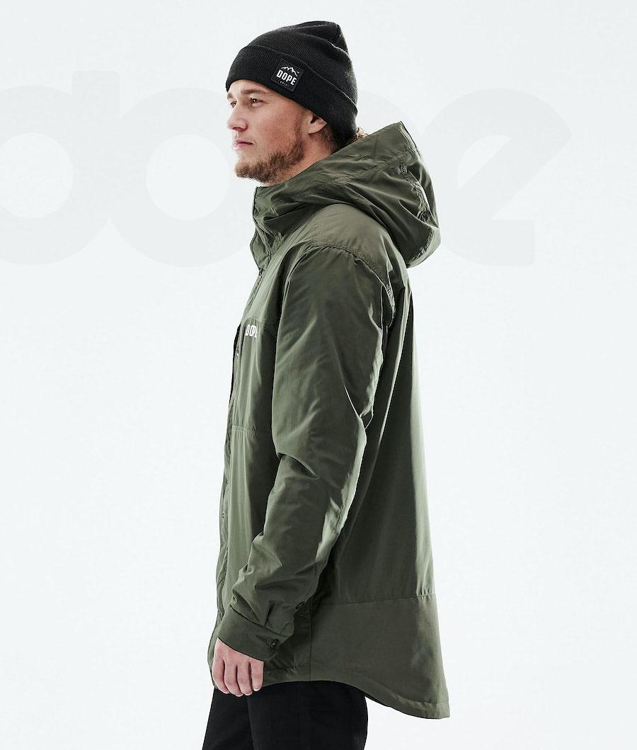 Dope Insulated Outdoor-jacken Herren Olivgrün Grün | CH2368PQ