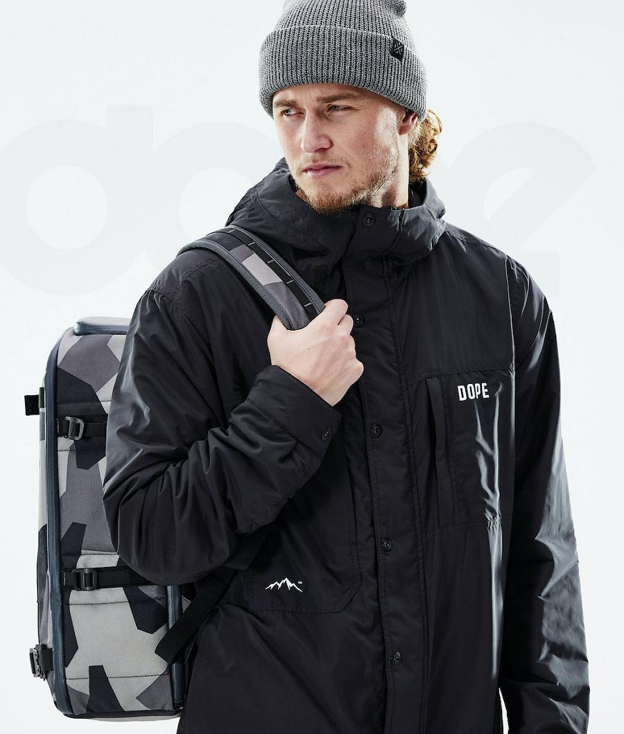 Dope Insulated Outdoor-jacken Herren Schwarz | CH2367AP