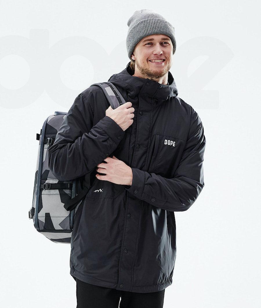 Dope Insulated Outdoor-jacken Herren Schwarz | CH2367AP