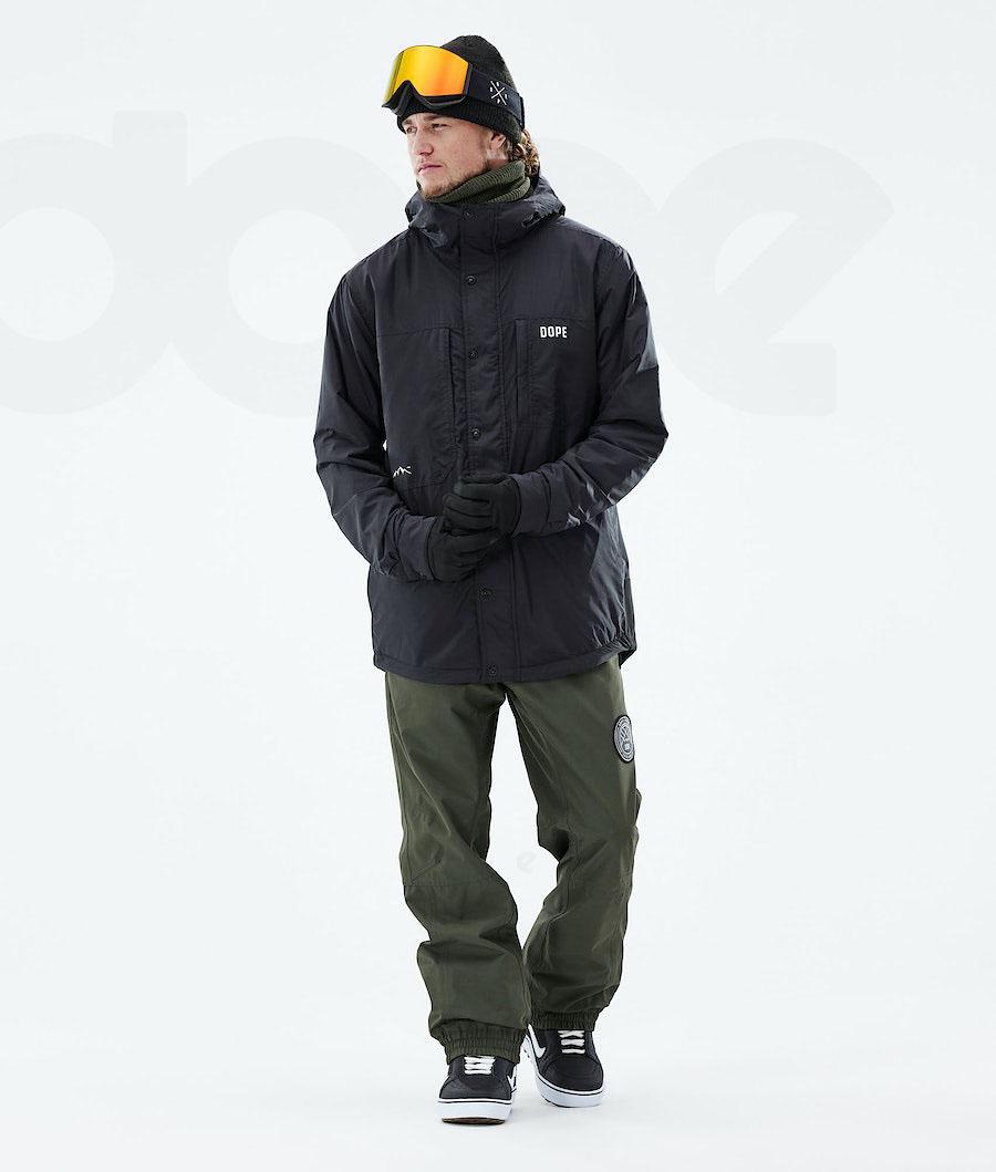 Dope Insulated Snowboardjacken Herren Schwarz | CH2278LH