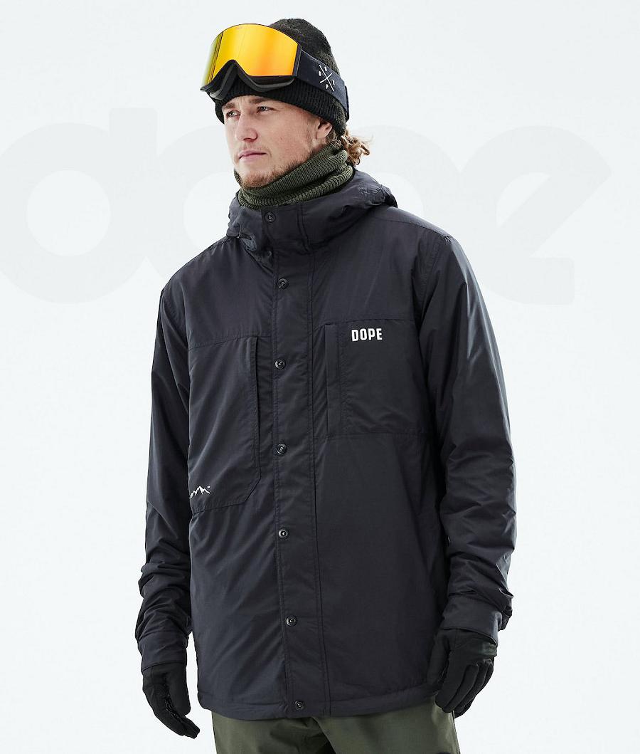 Dope Insulated Snowboardjacken Herren Schwarz | CH2278LH