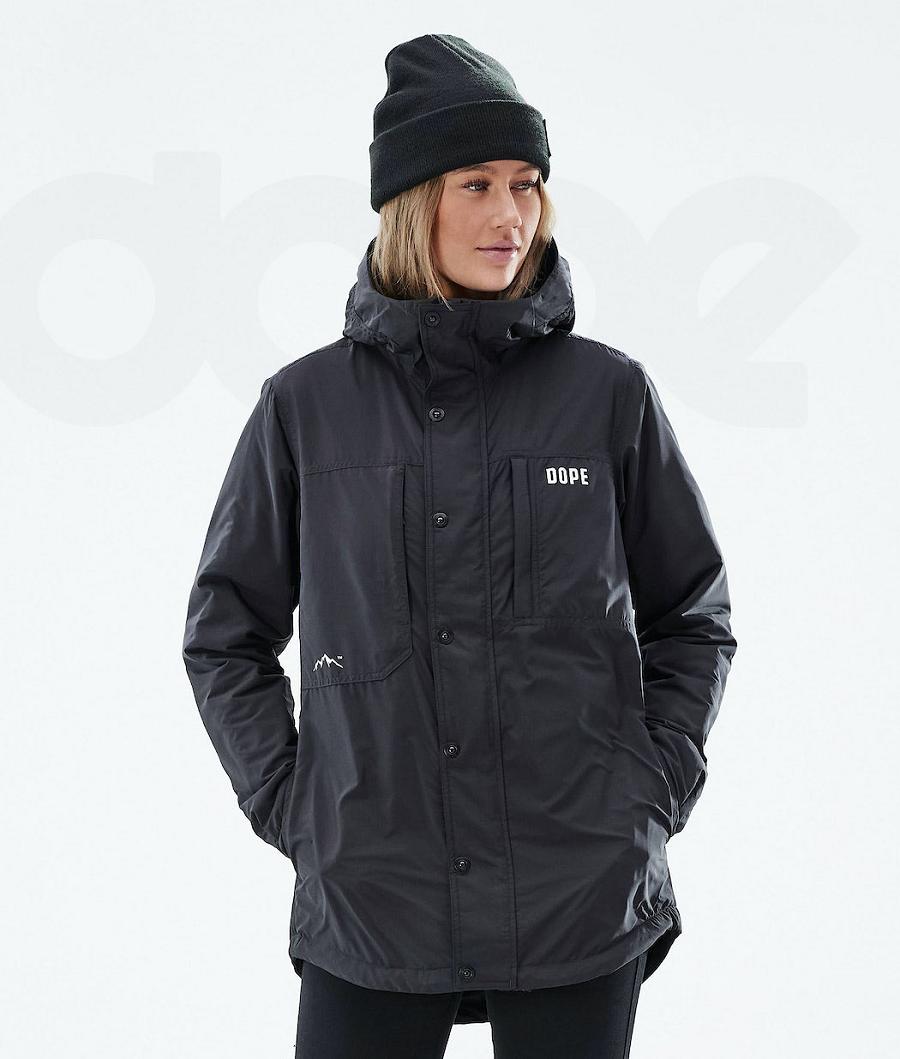 Dope Insulated W Outdoor-jacken Damen Schwarz | CH1329YU