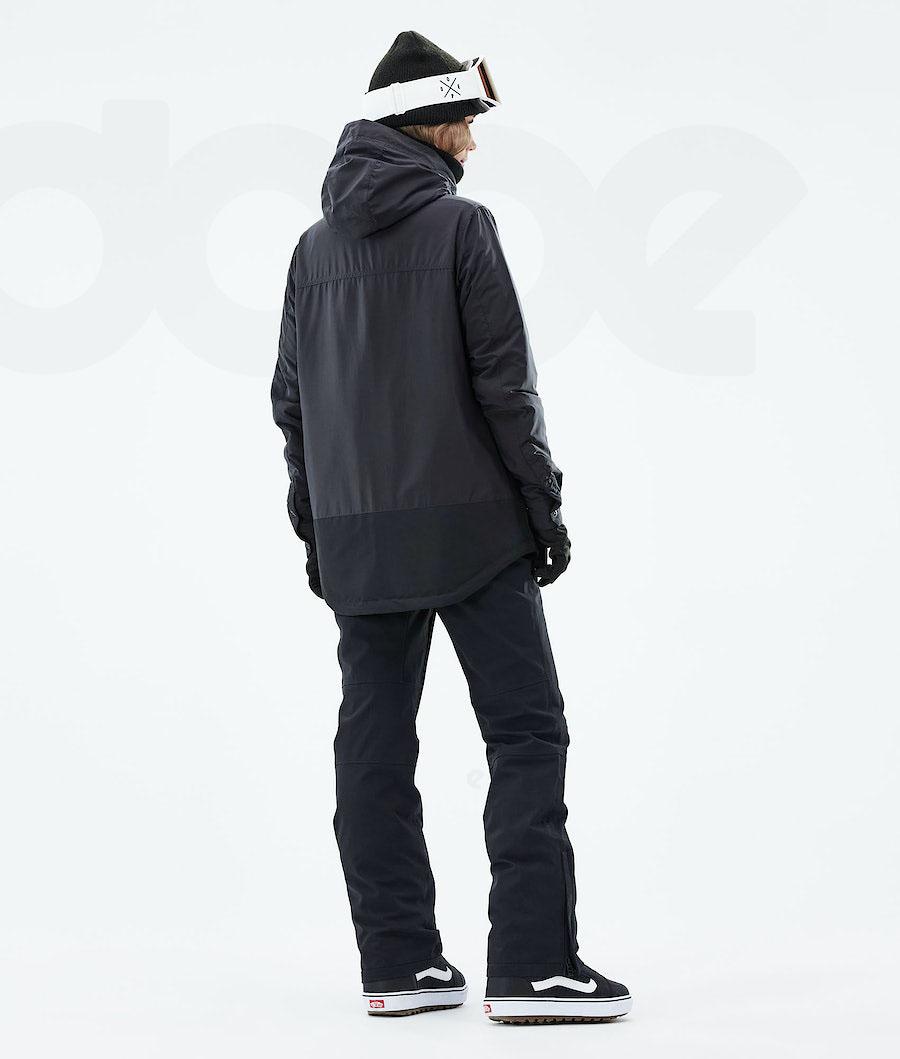 Dope Insulated W Snowboardjacken Damen Schwarz | CH1582NB