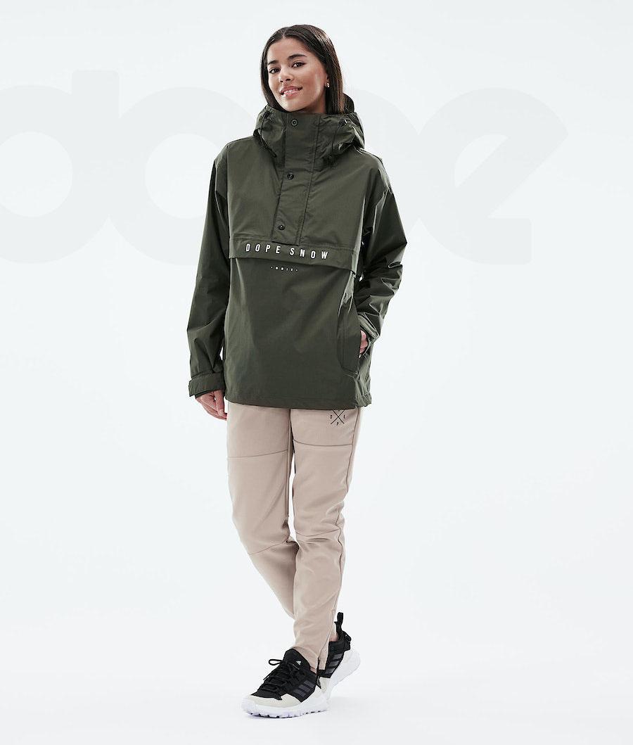 Dope Legacy Light W Outdoor-jacken Damen Olivgrün Grün | CH1326EX