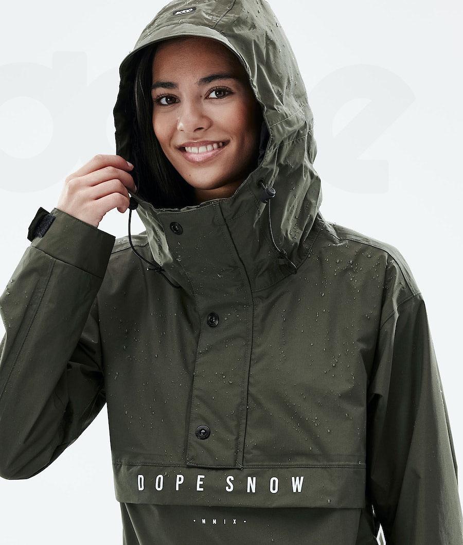 Dope Legacy Light W Outdoor-jacken Damen Olivgrün Grün | CH1326EX