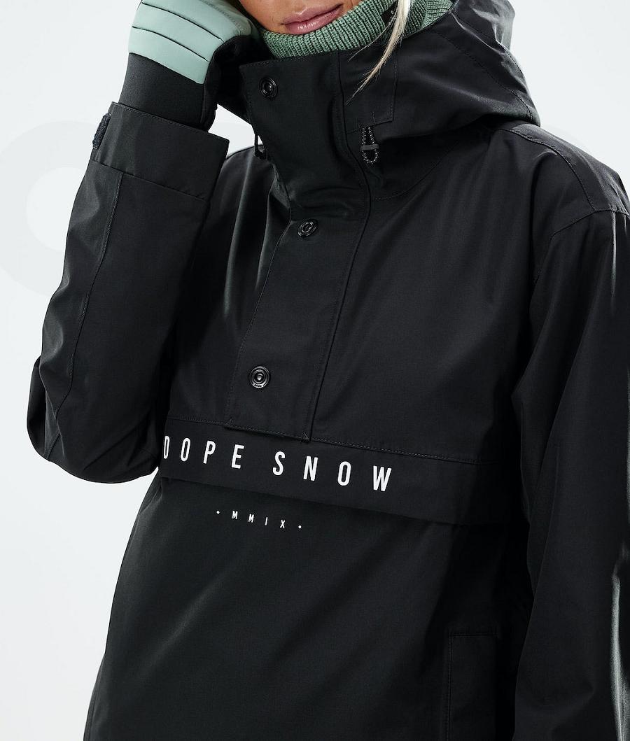 Dope Legacy W 2021 Snowboardjacken Damen Schwarz | CH1576LH