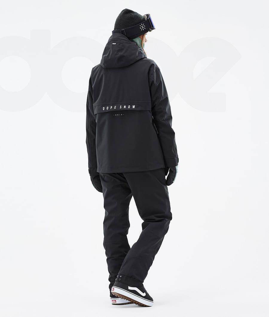 Dope Legacy W Snowboardjacken Damen Schwarz | CH1579CE