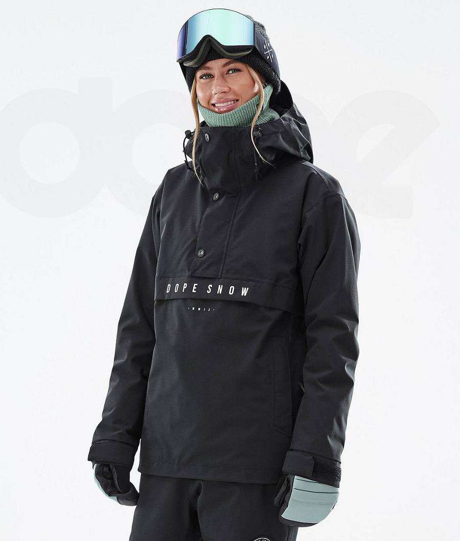 Dope Legacy W Snowboardjacken Damen Schwarz | CH1579CE