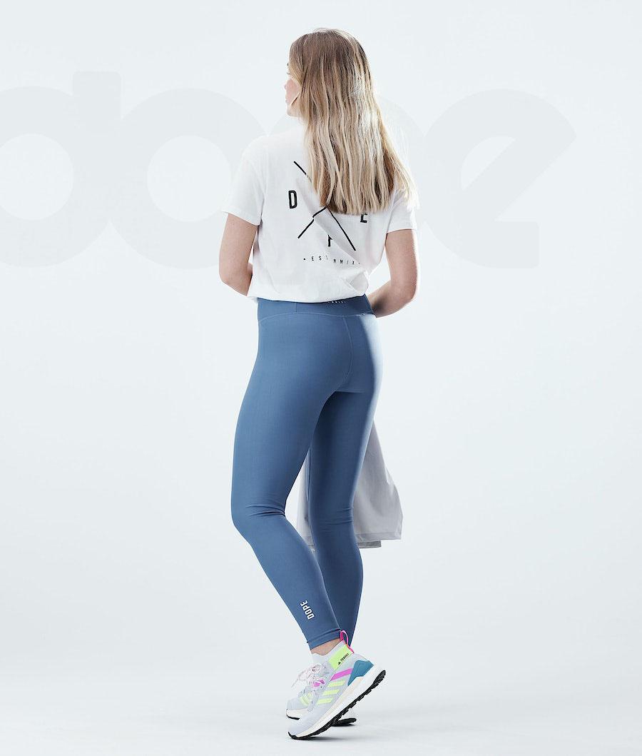 Dope Lofty Leggings Damen Blau Grau | CH1284DN