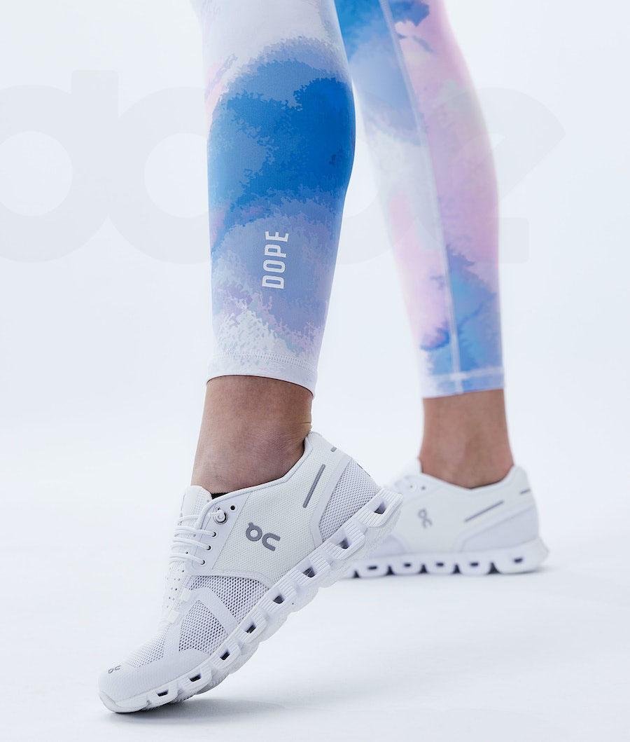 Dope Lofty Leggings Damen Blau Mehrfarbig | CH1279IS