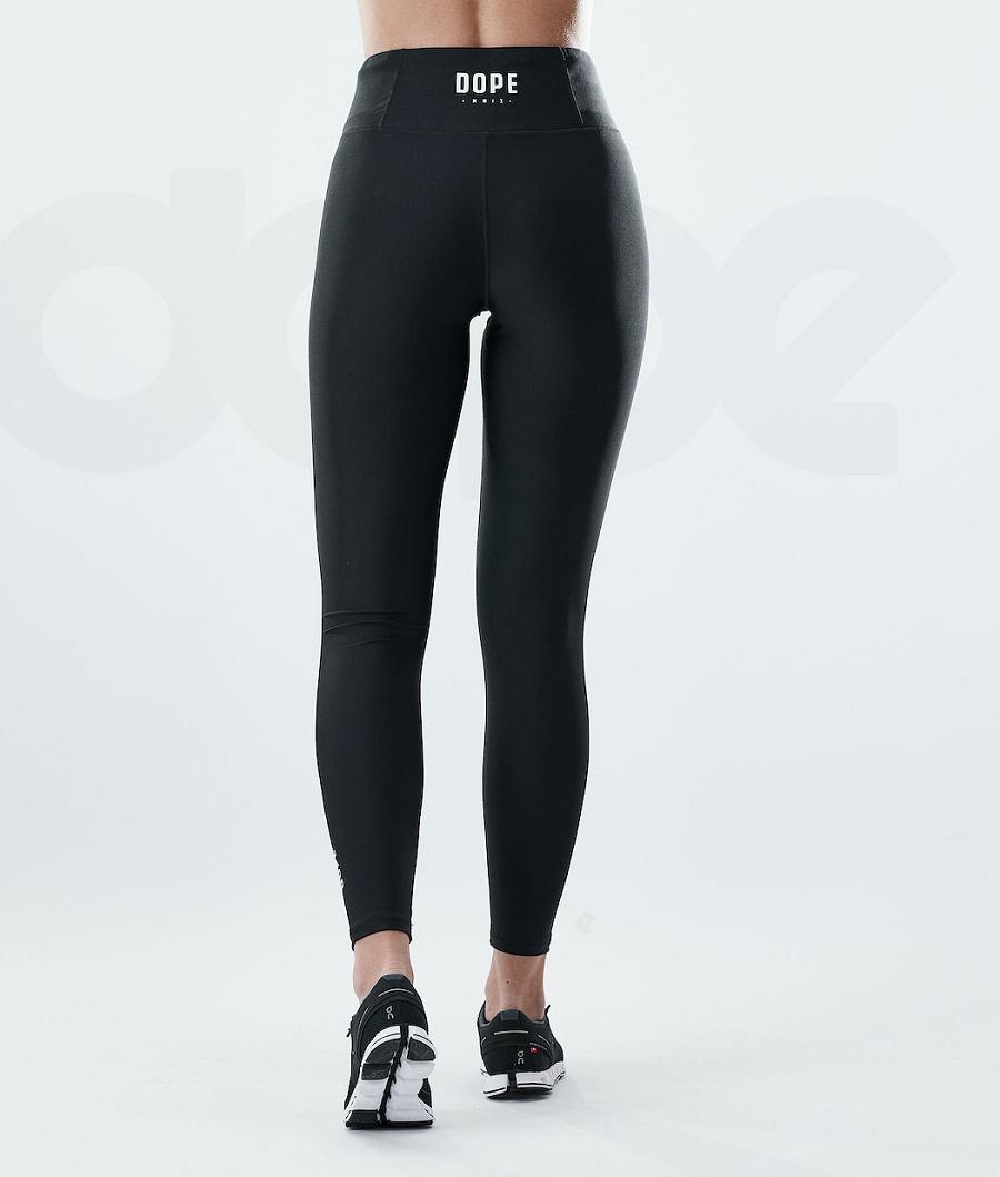 Dope Lofty Leggings Damen Schwarz | CH1277YU