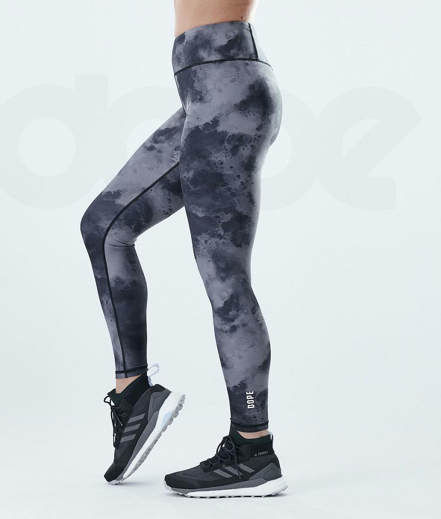 Dope Lofty Leggings Damen Schwarz | CH1282AP