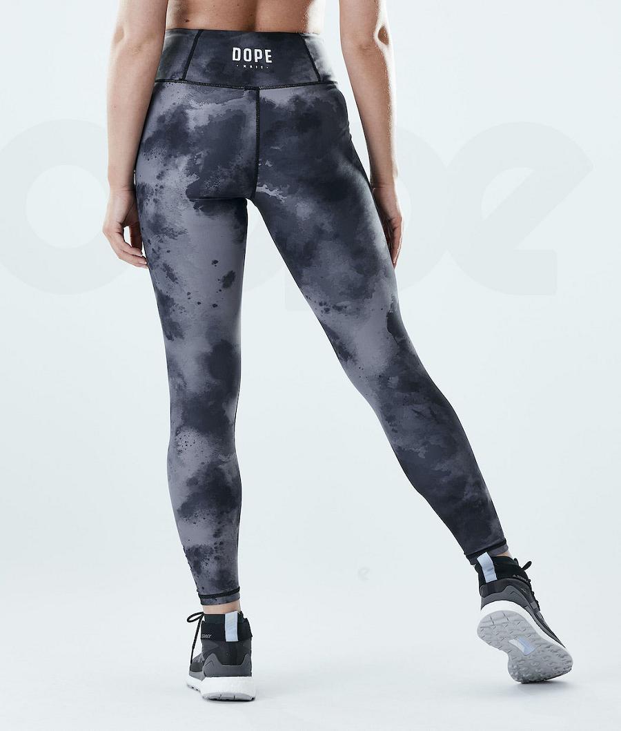 Dope Lofty Leggings Damen Schwarz | CH1282AP