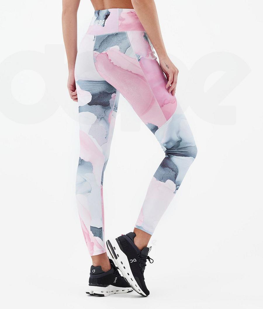 Dope Lofty Tech Blot Leggings Damen Mehrfarbig | CH1268VD