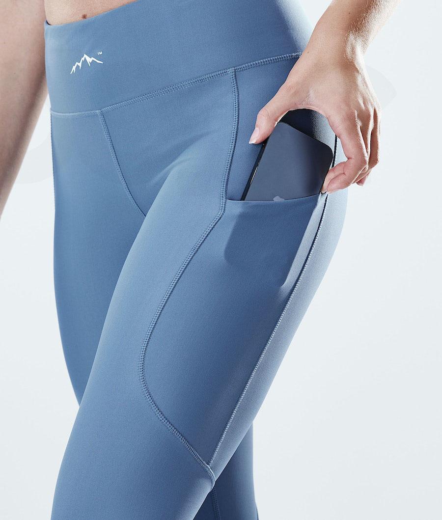 Dope Lofty Tech Leggings Damen Blau Grau | CH1276TV