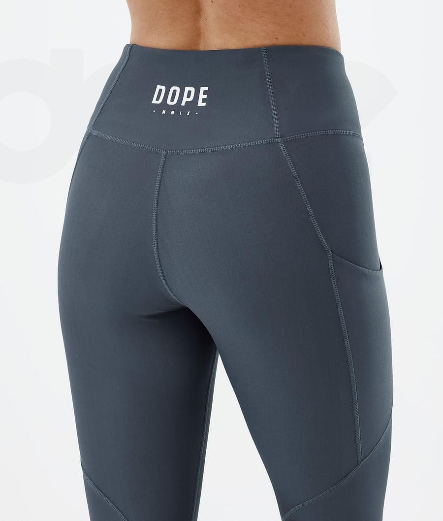 Dope Lofty Tech Leggings Damen Navy | CH1275RW