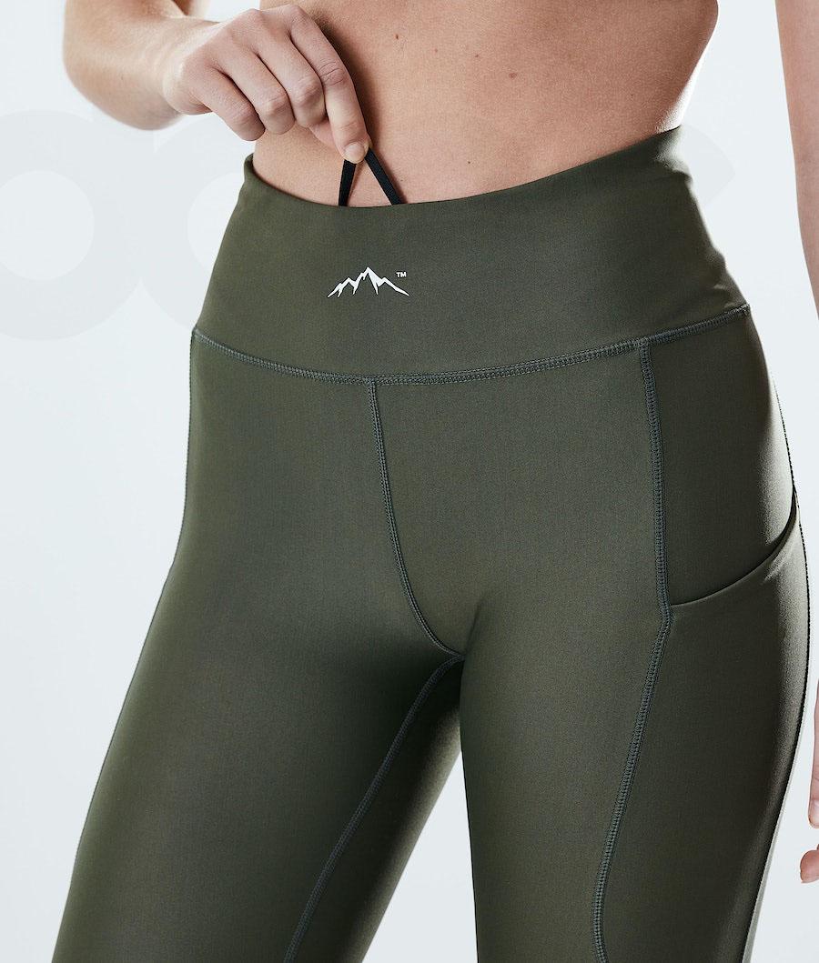 Dope Lofty Tech Leggings Damen Olivgrün Grün | CH1274EX